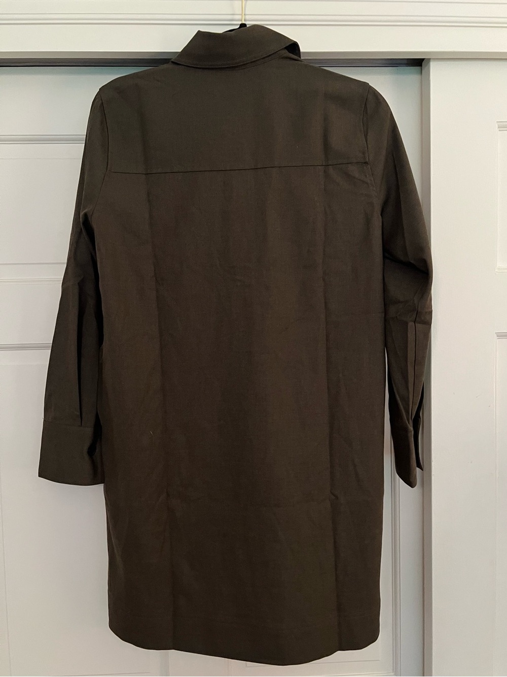 Madewell Button-Up Mini Shirtdress - Size S - Picture 6 of 9